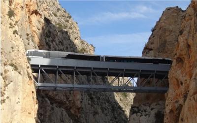 TRAM d'Alacant modifica el sábado 2 de marzo el servicio entre Altea y Calp por pruebas técnicas en los viaductos de El Algar y Mascarat
